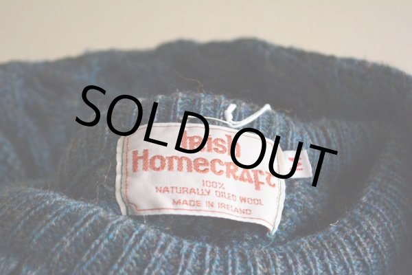 画像12: IRISH HOMECRAFT フィッシャーマンセーター　 MADE IN IRELAND　 表記M  (12)