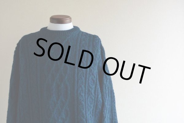 画像5: CALLAN フィッシャーマンセーター　 MADE IN IRELAND　 表記L  (5)