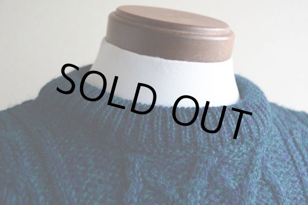 画像7: CALLAN フィッシャーマンセーター　 MADE IN IRELAND　 表記L  (7)