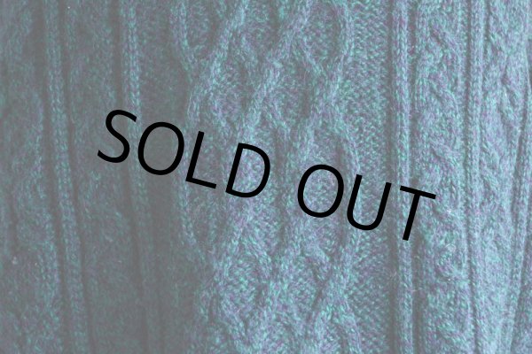 画像10: CALLAN フィッシャーマンセーター　 MADE IN IRELAND　 表記L  (10)