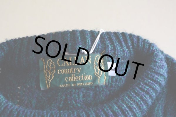画像11: CALLAN フィッシャーマンセーター　 MADE IN IRELAND　 表記L  (11)
