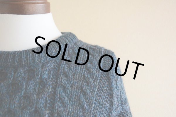 画像6: IRISH HOMECRAFT フィッシャーマンセーター　 MADE IN IRELAND　 表記M  (6)