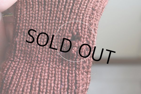 画像14: 1940s〜 Marq't Knit レタードカーディガン　 実寸M  (14)