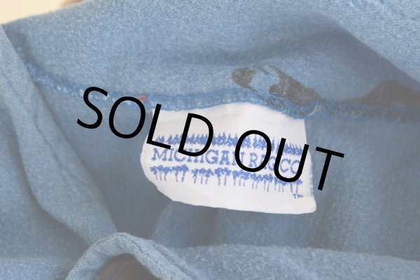 画像15: 1990s MICHIGAN RAG クマ総柄フランネルプルオーバーシャツ　 表記L/XL  (15)