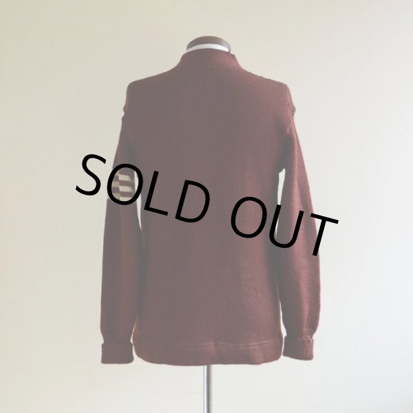 画像3: 1940s〜 Marq't Knit レタードカーディガン　 実寸M  (3)