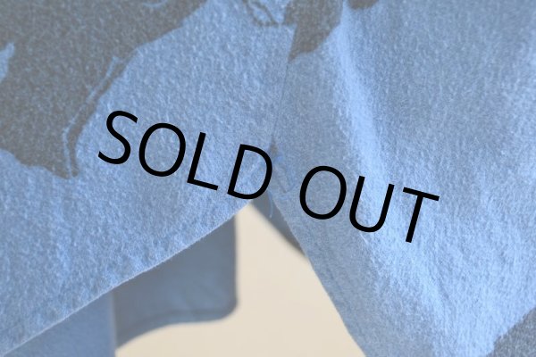 画像11: 1990s MICHIGAN RAG クマ総柄フランネルプルオーバーシャツ　 表記L/XL  (11)