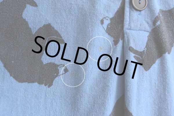 画像13: 1990s MICHIGAN RAG クマ総柄フランネルプルオーバーシャツ　 表記L/XL  (13)