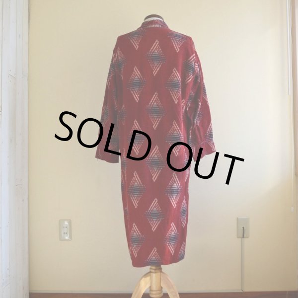 画像3: 1950s-60s Beacon ブランケットガウン　 実寸M  (3)