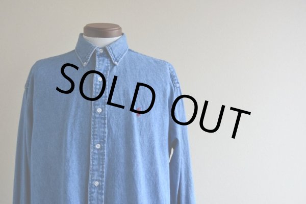 画像5: RalphLauren デニムBDシャツ　 表記M  (5)