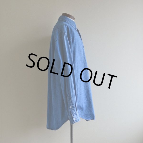 画像2: RalphLauren デニムBDシャツ　 表記M  (2)