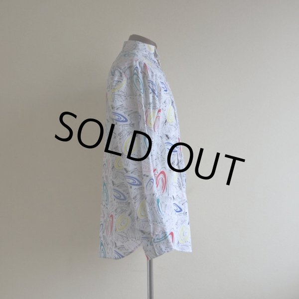 画像2: 1980s L&M FASHIONS ウィングカラーシャツ　 表記M  (2)