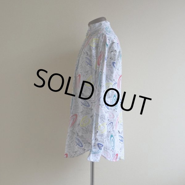 画像4: 1980s L&M FASHIONS ウィングカラーシャツ　 表記M  (4)