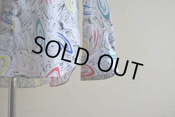 画像9: 1980s L&M FASHIONS ウィングカラーシャツ　 表記M  (9)