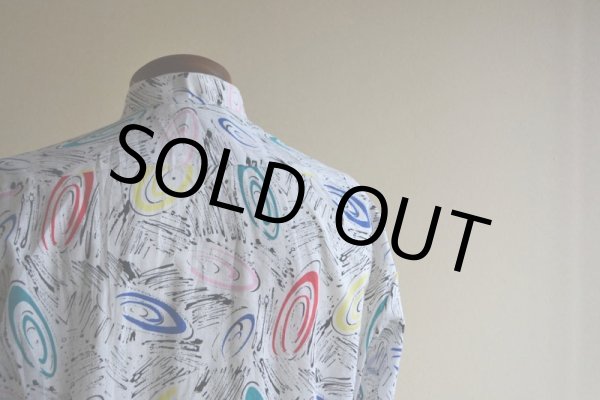 画像13: 1980s L&M FASHIONS ウィングカラーシャツ　 表記M  (13)