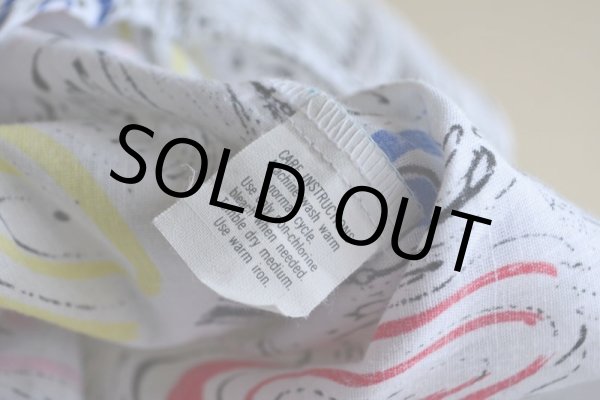 画像14: 1980s L&M FASHIONS ウィングカラーシャツ　 表記M  (14)