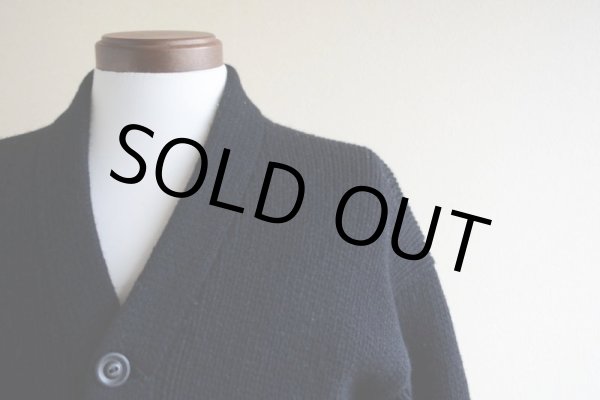 画像6: 1950s PRINCETON ローゲージウールニットカーディガン　 実寸ML  (6)