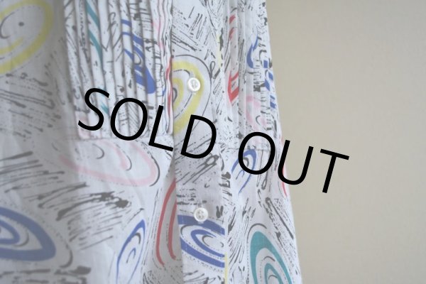 画像11: 1980s L&M FASHIONS ウィングカラーシャツ　 表記M  (11)