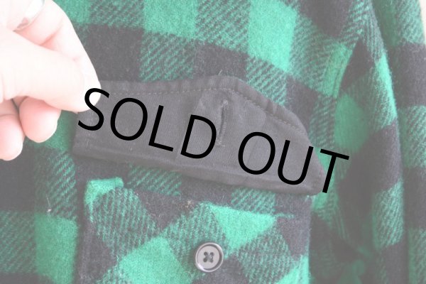 画像8: 1980s Woolrich ウールシャツ  実寸L  (8)