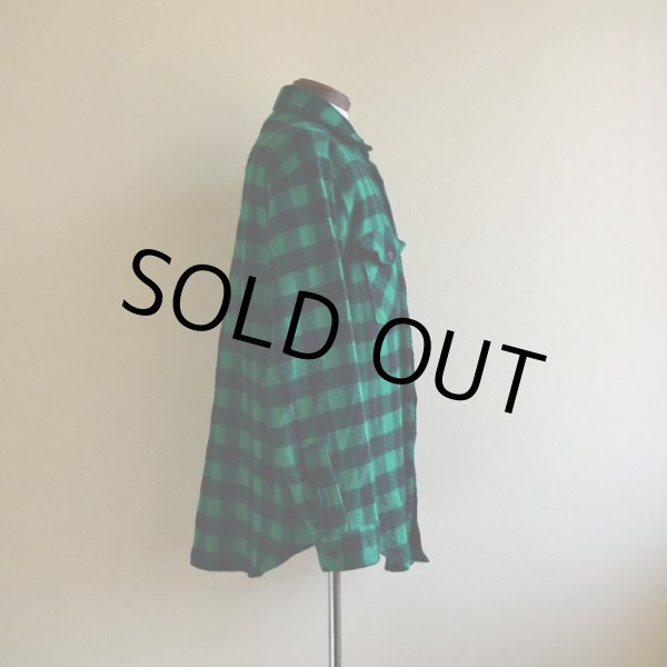 画像2: 1980s Woolrich ウールシャツ  実寸L  (2)