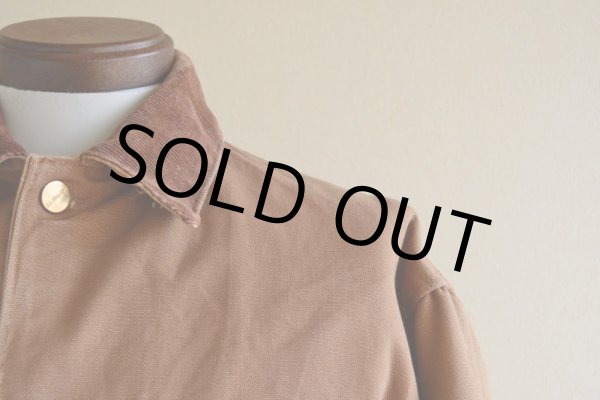 画像6: 1990s Carharttブラウンダックカバーオール  裏ブランケット付き  実寸L  (6)