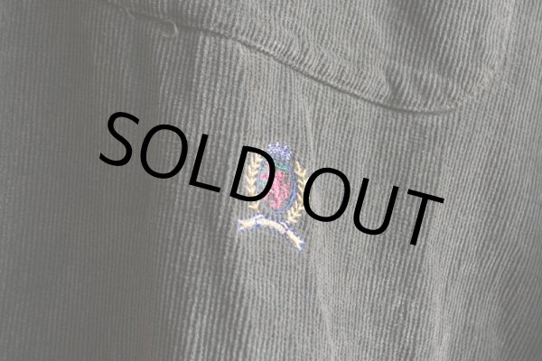 画像9: 1990s TOMMY HILFIGER コーデュロイシャツ　 表記L  (9)