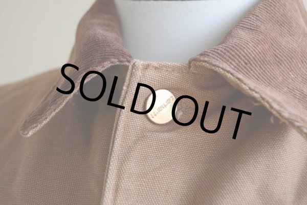 画像8: 1990s Carharttブラウンダックカバーオール  裏ブランケット付き  実寸L  (8)