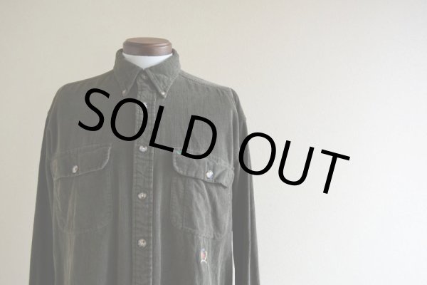 画像5: 1990s TOMMY HILFIGER コーデュロイシャツ　 表記L  (5)