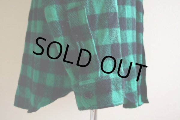 画像10: 1980s Woolrich ウールシャツ  実寸L  (10)