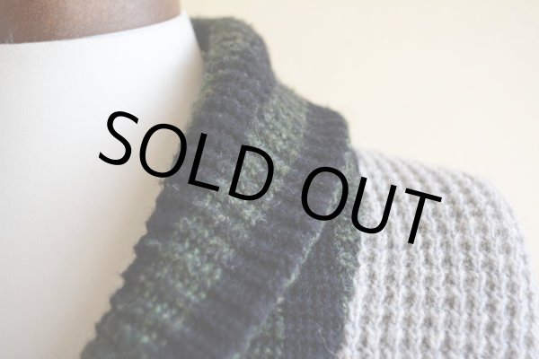 画像8: 1950s TOWNCRAFT ショールカラーセーター　 表記M  (8)