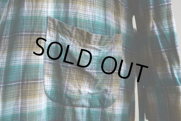 画像9: 1960s フランネルガウン　 表記M  (9)