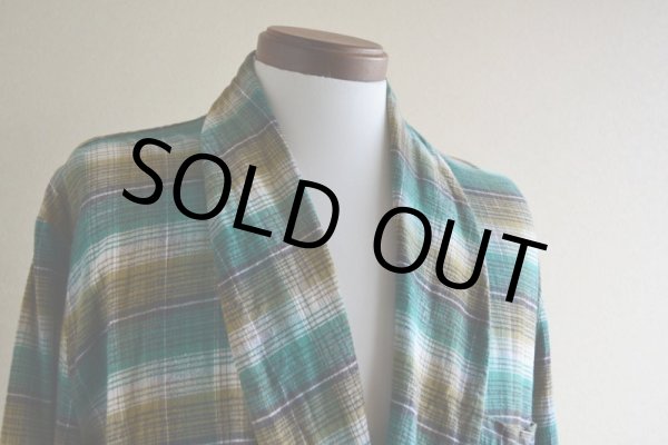 画像6: 1960s フランネルガウン　 表記M  (6)