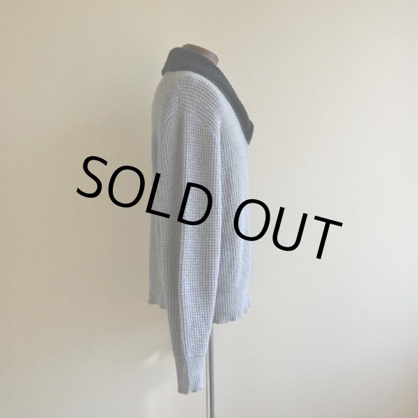 画像2: 1950s TOWNCRAFT ショールカラーセーター　 表記M  (2)