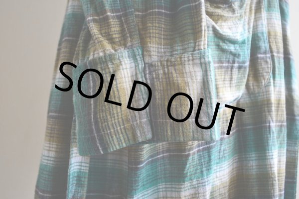 画像11: 1960s フランネルガウン　 表記M  (11)