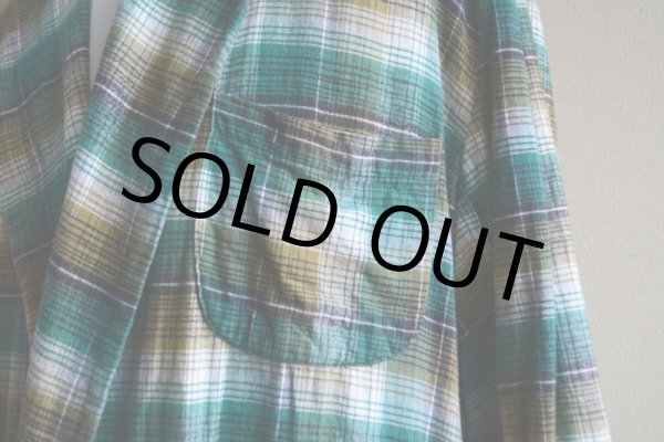 画像8: 1960s フランネルガウン　 表記M  (8)