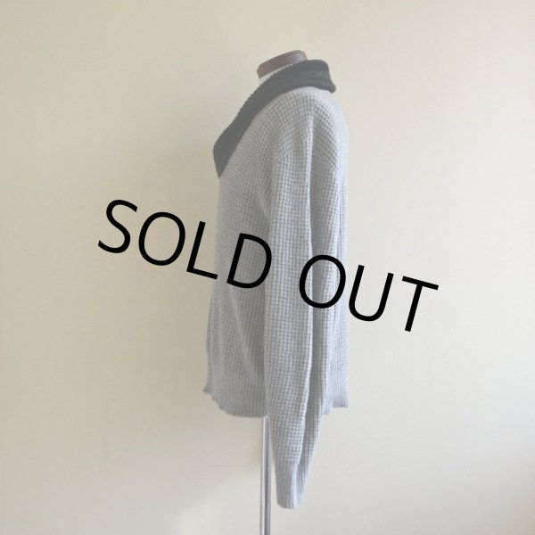 画像4: 1950s TOWNCRAFT ショールカラーセーター　 表記M  (4)