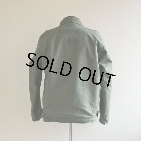 画像3: 1960s  US.NAVY A-2デッキジャケット　 ステンシル入り　 表記MEDIUM  (3)