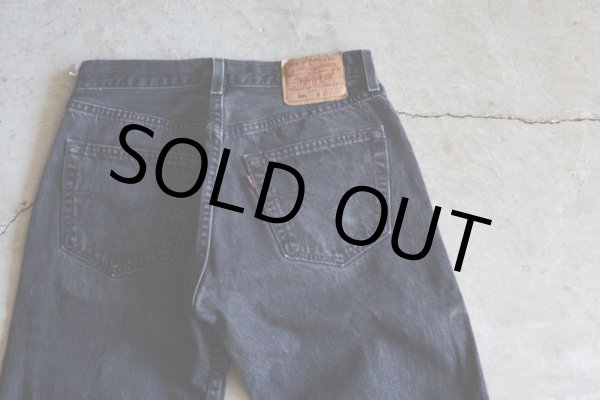 画像6: 1990s Levi's 501　 ブラックデニム　 表記W31 L32  (6)