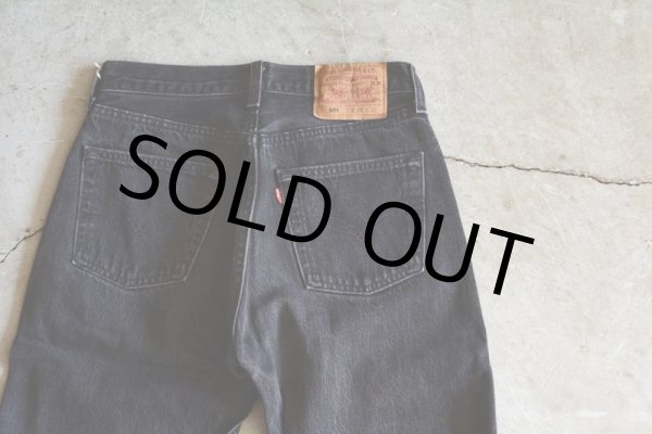 画像6: 1990s Levi's 501　 ブラックデニム　 表記W28 L32  (6)