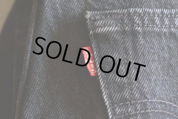 画像5: 1990s Levi's 501　 ブラックデニム　 表記W28 L32  (5)