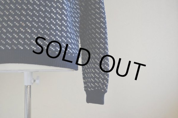 画像8: 1980s L.L.Bean バーズアイセーター  表記Ladies L  (8)