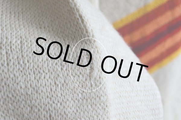 画像18: 1970s PENDLETON ショールカラーニットカーディガン  チーフジョセフ柄  表記L  (18)