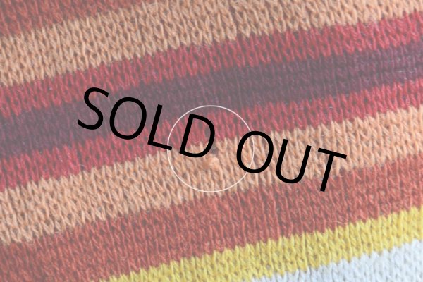 画像20: 1970s PENDLETON ショールカラーニットカーディガン  チーフジョセフ柄  表記L  (20)