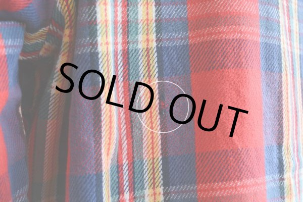 画像11: 1980s FIVE BROTHER ヘビーネルシャツ　 表記L  (11)