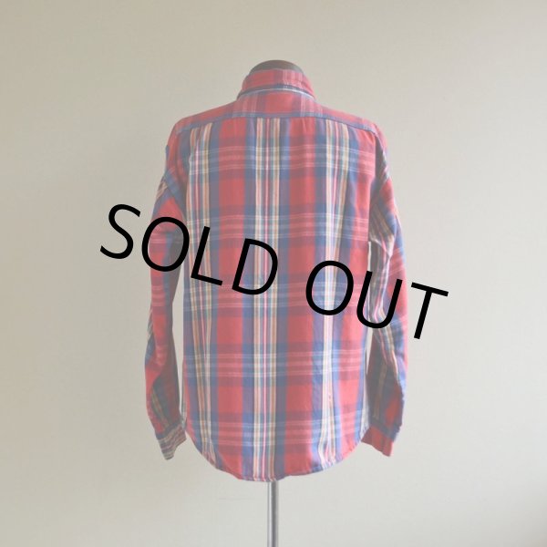 画像3: 1980s FIVE BROTHER ヘビーネルシャツ　 表記L  (3)