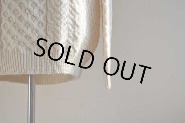 画像9: Carraig Donn フィッシャーマンセーター  MADE IN IRELAND  表記L  (9)