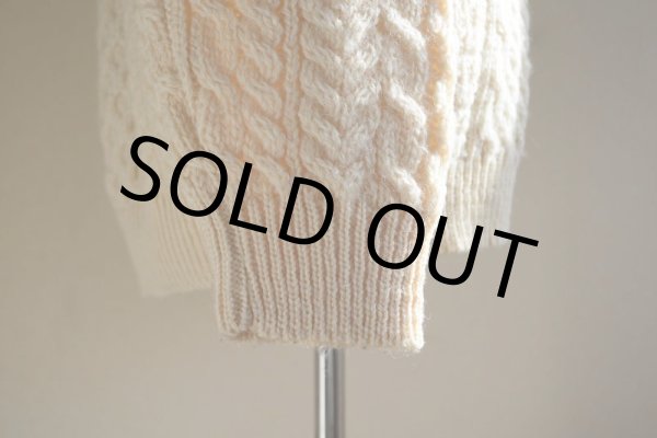 画像10: Carraig Donn フィッシャーマンセーター  MADE IN IRELAND  表記L  (10)