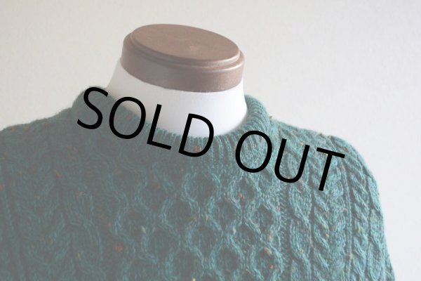 画像7: Carraig Donn フィッシャーマンセーター　 MADE IN IRELAND　 表記M  (7)