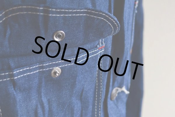 画像11: 1980s BIGBEN 裏ブランケット付デニムカバーオール　 DEAD STOCK　 表記40  (11)