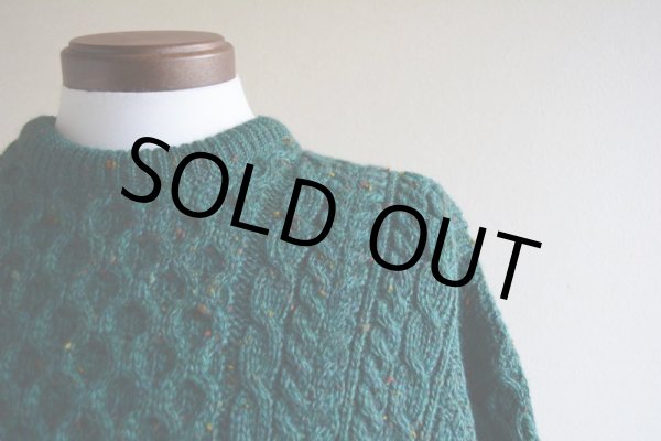 画像6: Carraig Donn フィッシャーマンセーター　 MADE IN IRELAND　 表記M  (6)