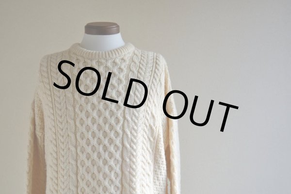 画像5: Carraig Donn フィッシャーマンセーター  MADE IN IRELAND  表記L  (5)